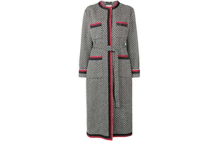 【Previous Season】chevron tweed coat