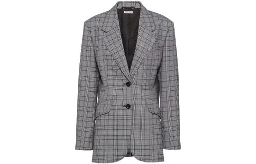 MIU MIU SS21 Business Suit Coat Women's Black