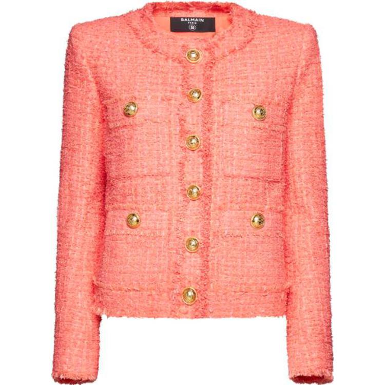 Женский пиджак BALMAIN (розовый)