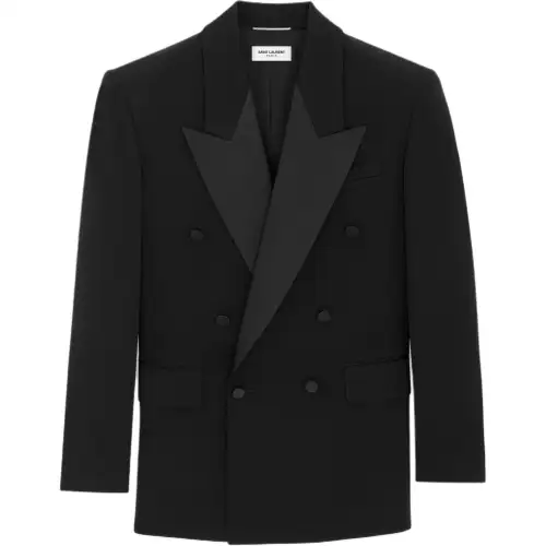 SAINT LAURENT SS22 Business Suit Women's Black