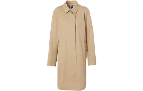 Burberry Single-breasted Car Coat