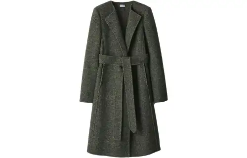 Burberry single-breasted wool coat