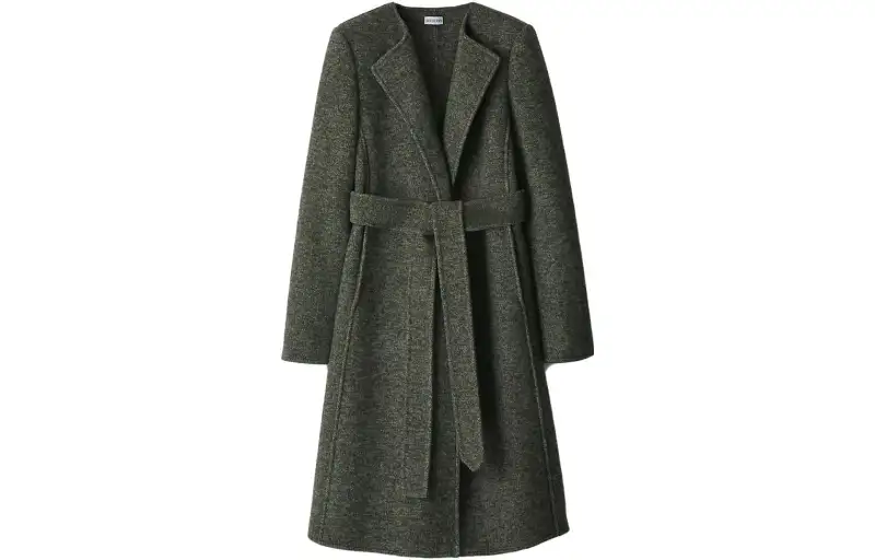Burberry single-breasted wool coat