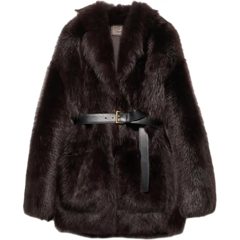 PRADA Jackets & Coats Women's Dark Brown