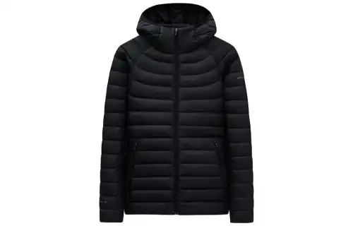 ANTA Jackets Women's Black Hooded Thin Other