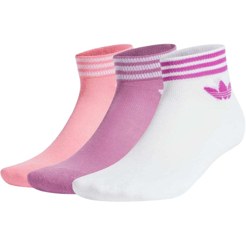 Adidas Originals TrefoilIsland Club Ankle Socks Unisex 3 Pack