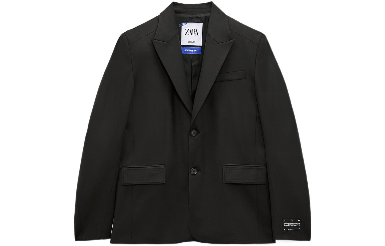 ZARA X ADER ERROR Business Suits Unisex Black Suit Collar Moderate Other