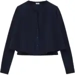 LOEWE Double Layer Knitted Cardigan