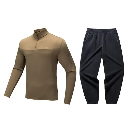 ANTA Casual Sportswear Men's Stand Collar Moderate