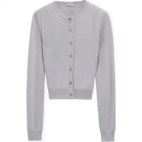 LOEWE Draped Knitted Cardigan