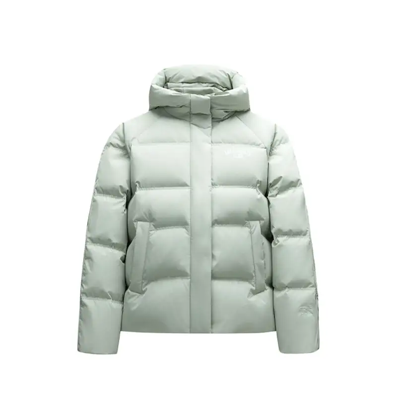 Anta Life Collection Down Jacket Women's Repairing Green