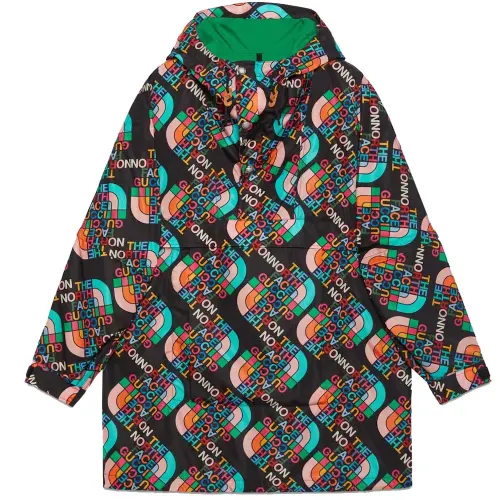 GUCCI X The North Face Nylon Coat Multicolor/Black