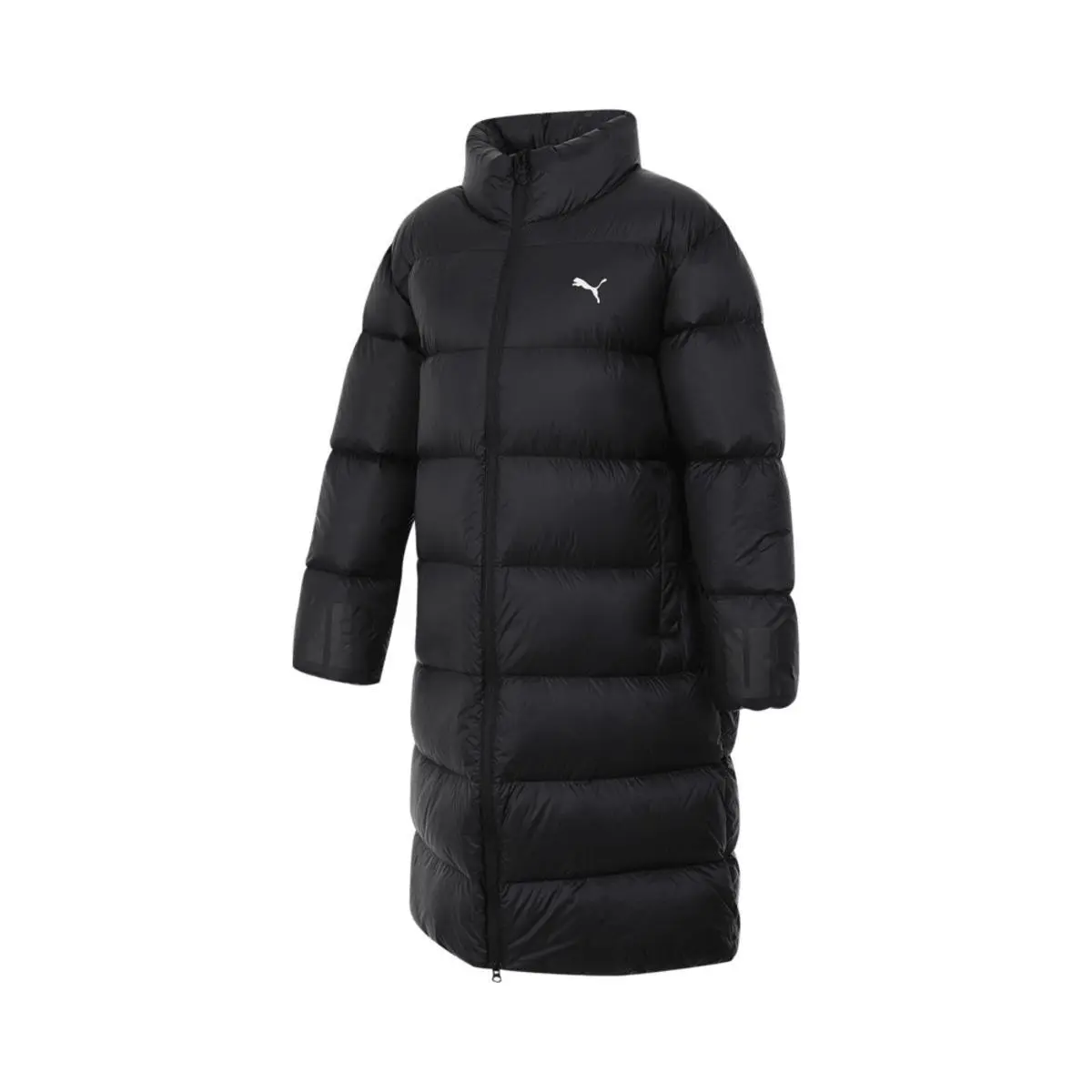 PUMA Down Jackets Women's Black Stand Collar Moderate