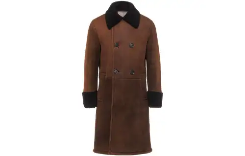PRADA Double Breasted Mid Length Coat