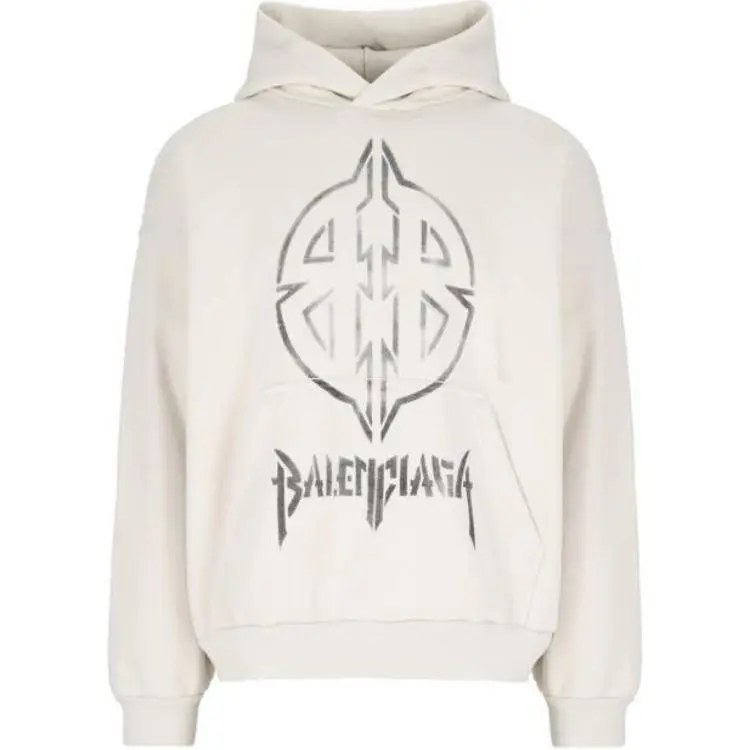 Balenciaga Sweatshirt Regular Men's Beige