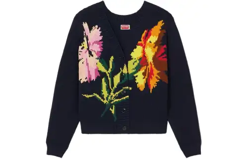 KENZO SS24 Knitwear Women's Midnight Blue