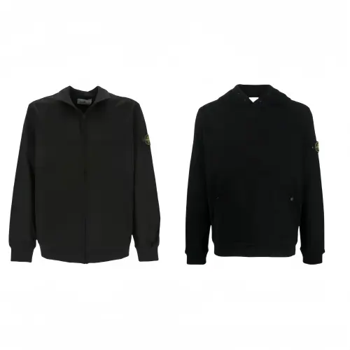 STONE ISLAND Casual Sportswear Unisex Black