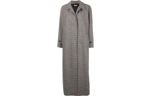 MIU MIU Coats Women's Gray Lapel Moderate