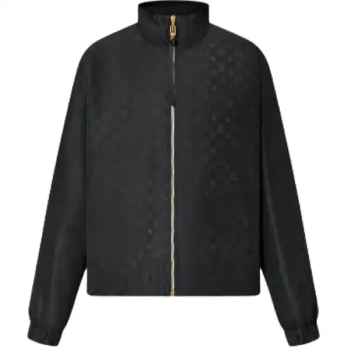LOUIS VUITTON Monogram Zip Up Jacket