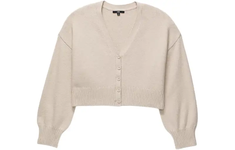 Vans Bailey Cardigan Sweater Knitwear Women's Oat