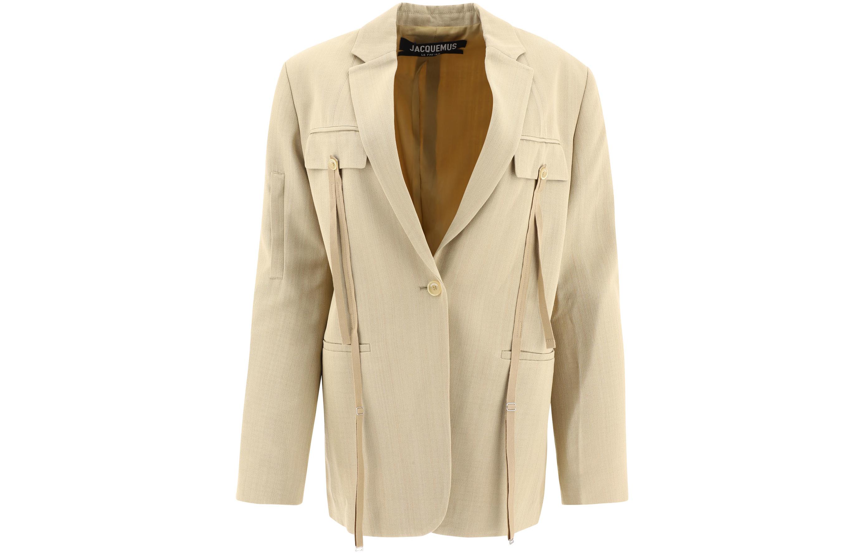 Jacquemus La Veste Astouin Bra Strap Blazer