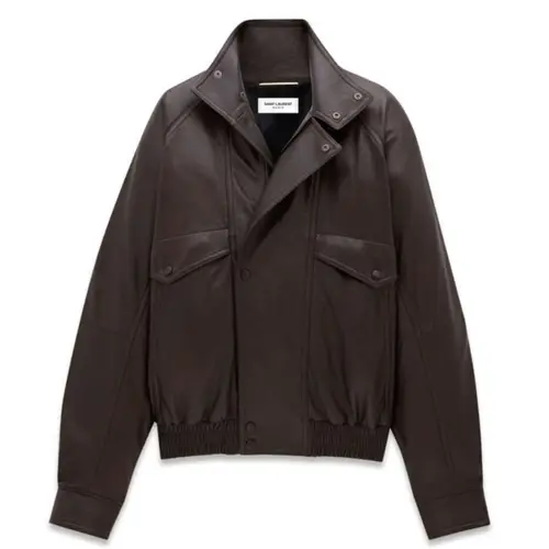 SAINT LAURENT Jackets & Coats Women's Brown