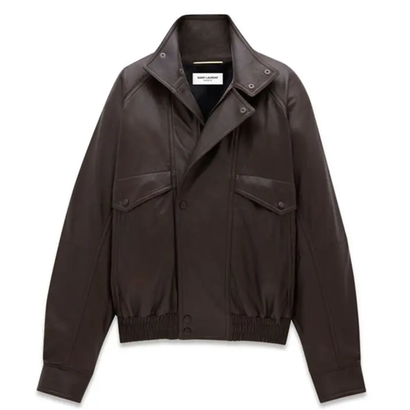SAINT LAURENT Jackets & Coats Women's Brown