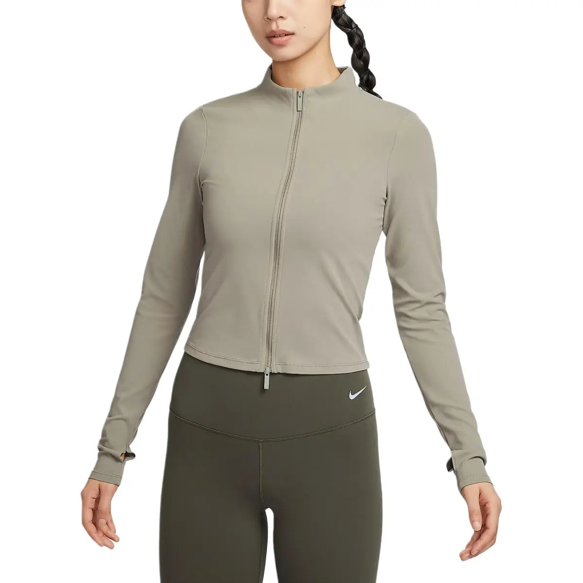 Nike Zenvy Sweatshirt Women's Light Army Green