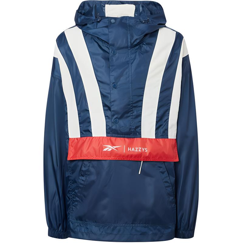 Reebok x HAZZYS Blockcore Anorak Sweatshirt Women's Blue