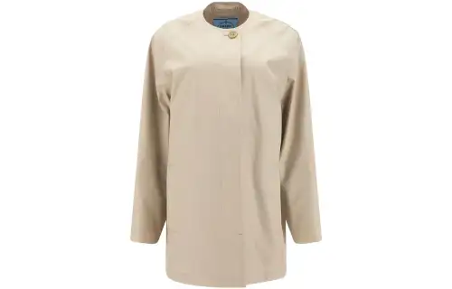 PRADA Coats Women's Camel Other