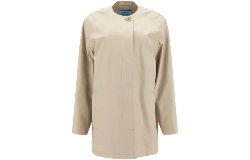 PRADA Coats Women's Camel Other