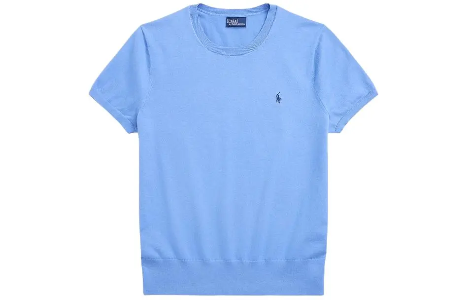 Polo Ralph Lauren SS24 Knitwear Loose Fit Women's Blue
