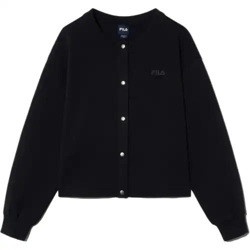 FILA Knitwear Women's Black Crew Neck Moderate