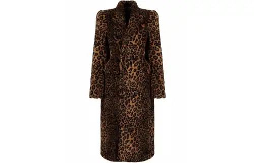 Balenciaga Coat Regular Fit Women's Umber