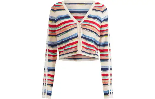 Adidas Originals Kseniaschnaider Knitted Cardigan Knitwear Women's Multicolor