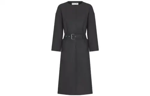 DIOR Coats Women's Black Moderate