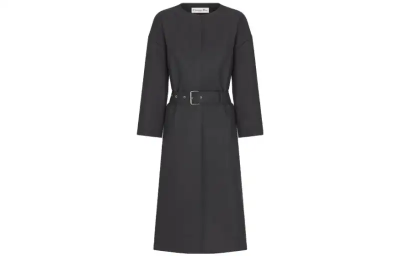 DIOR Coats Women's Black Moderate