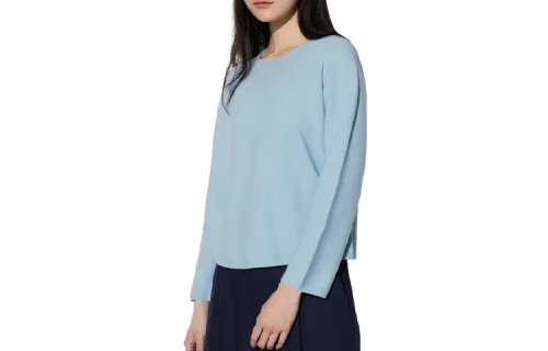 UNIQLO Knitwear Women's Light Blue