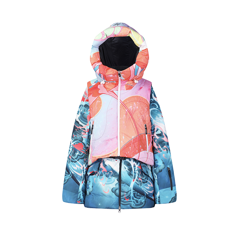 Женская куртка Fila (разноцветная)