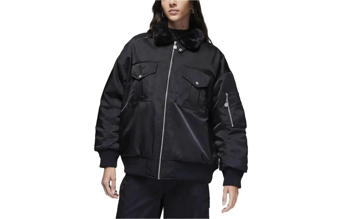 Jordan Jackets Women's Black Moderate
