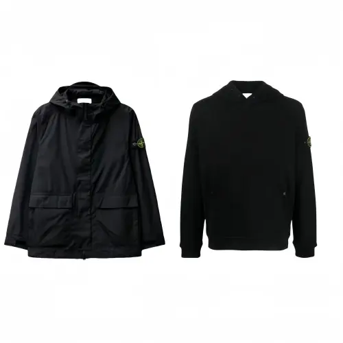 STONE ISLAND Casual Sportswear Unisex Black