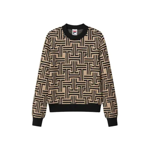 FILA Lanvin Sweatshirt Women's Dark Current Black