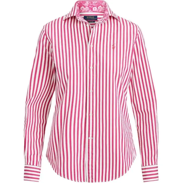 Polo Ralph Lauren Shirt Classic Version Women's Pink
