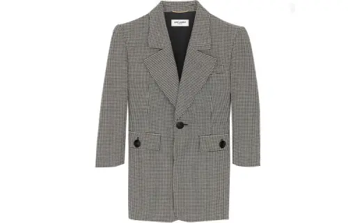 SAINT LAURENT FW22 Business Suit Coat Women's Black