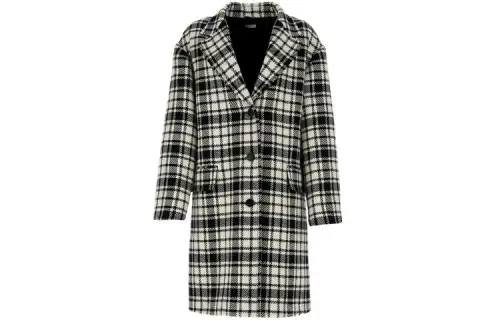 MIU MIU Coats Women's White Lapel Moderate