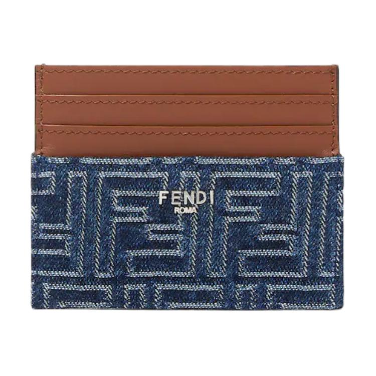 Унисекс картхолдер Fendi (синий)