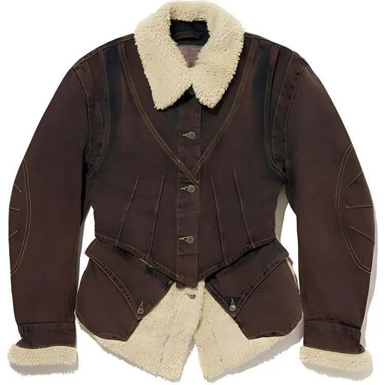 Levis X Kiko Kostadinov Layered Combo Jacket 'Overdyed Brown'
