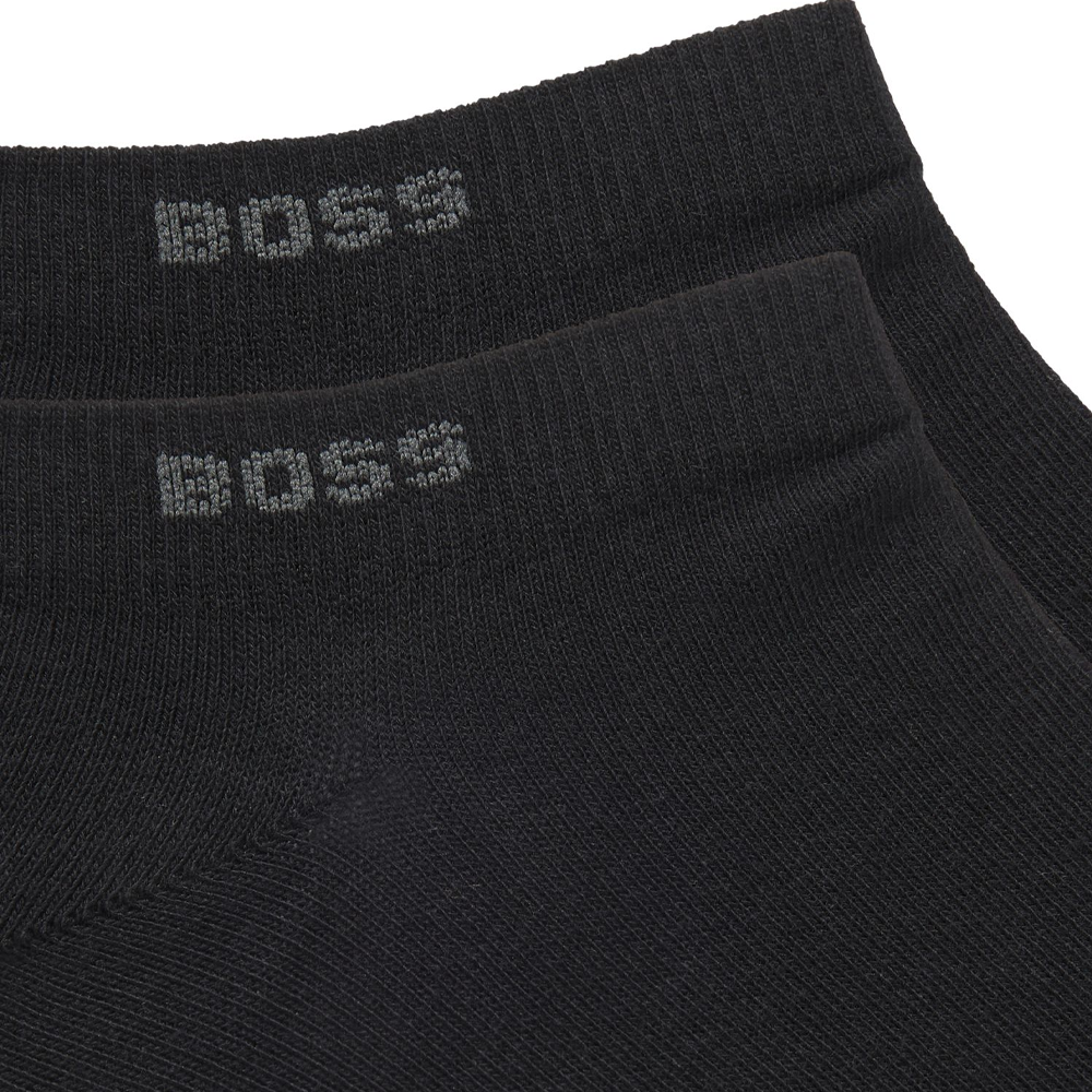 HUGO BOSS Ankle Socks Men’s 2 Pack Black