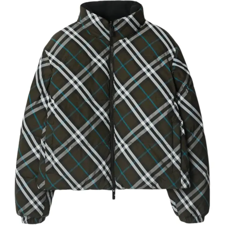 Burberry Reversible Check Puffer Jacket