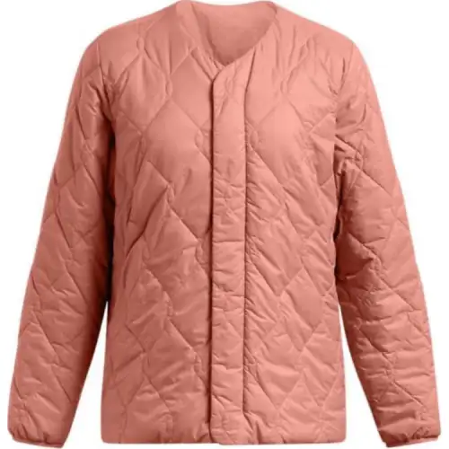 Under Armour Diamond Jackets & Coats Women's Mocha Rose Red